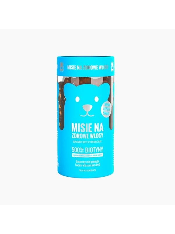 Noble Health Misie na zdrowe włosy Żelki 300 g