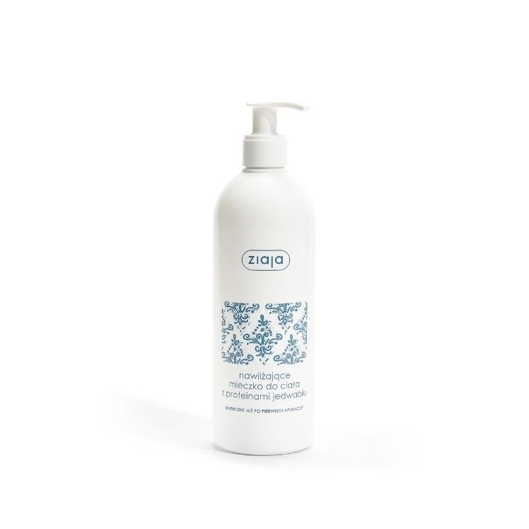Ziaja Silk hydraterende bodymilk met zijdeproteïnen 400 ml