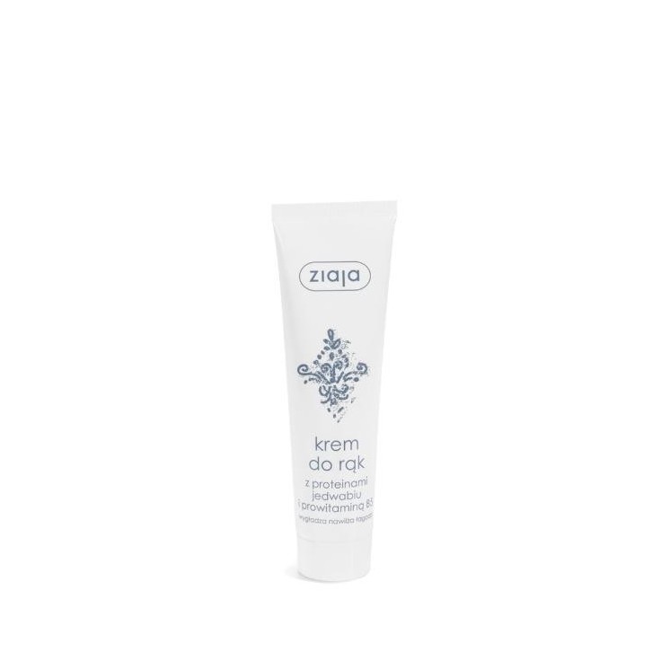 Crème pour les mains Ziaja Silk aux protéines de soie et à la provitamine B5 100 ml