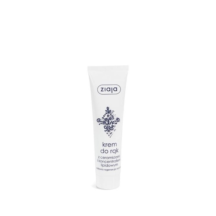 Crème pour les mains Ziaja Ceramides aux céramides et concentré lipidique 100 ml