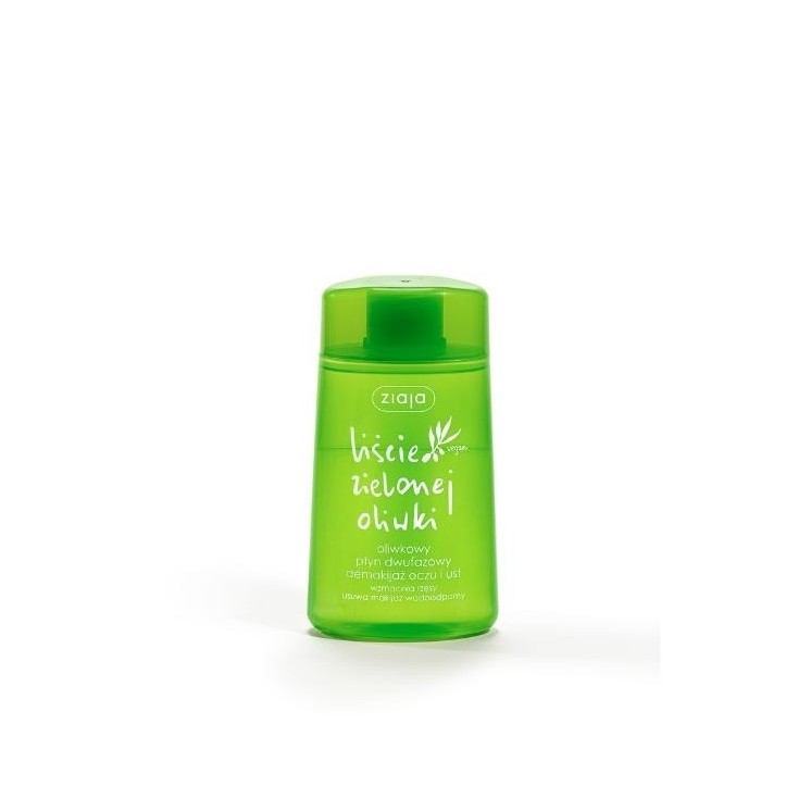 Ziaja Green Olive Leaves Zweiphasiger Augen- und Lippen-Make-up-Entferner 120 ml