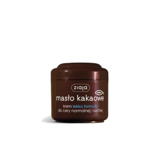 Ziaja Cacaoboter Gezichtscrème Lichte Formule voor Normale en Droge Huid 100 ml