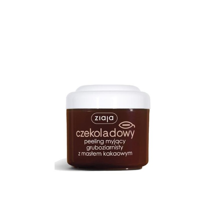 Ziaja Chocolate Peeling -grained Washing Peeling with Cocoa Butter 200 ml