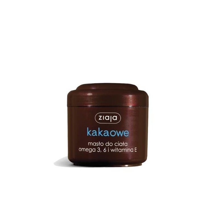 Beurre corporel au beurre de cacao Ziaja oméga 3, 6 et vitamine E 200 ml