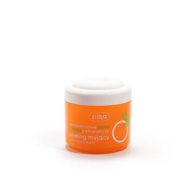 Peeling corporel à l'orange Ziaja avec microgranules 200 ml