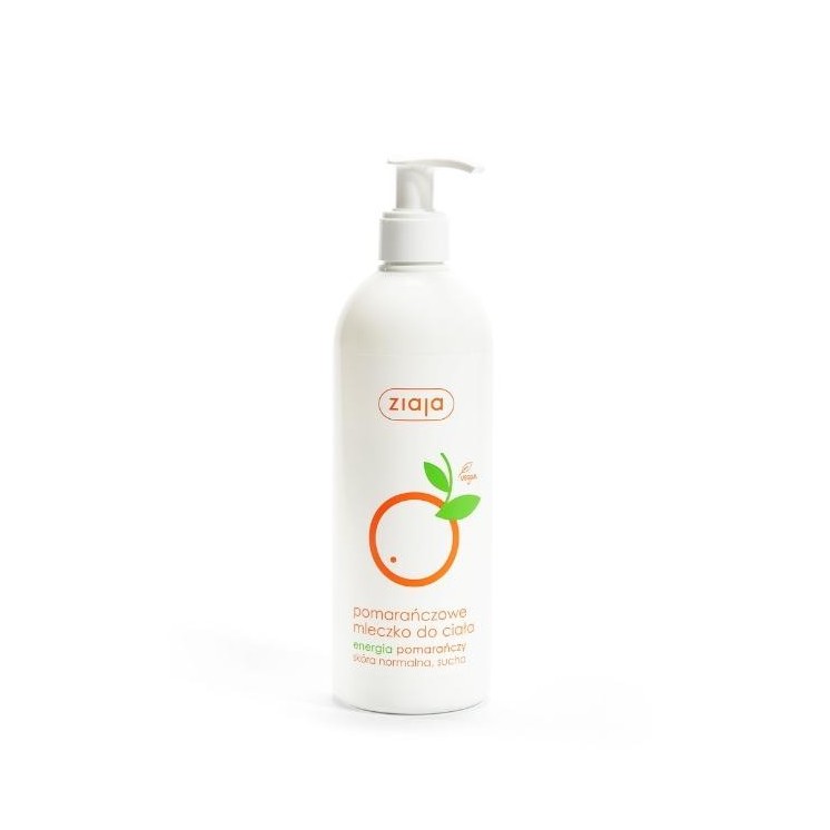 Lait corporel à l'orange Ziaja 400 ml
