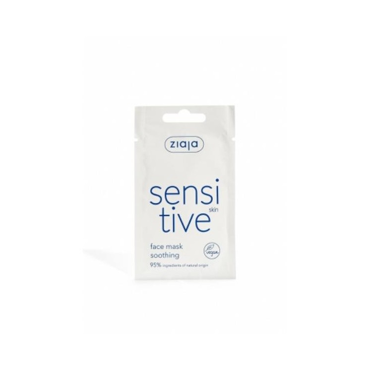 Masque visage Ziaja Sensitive pour peaux sensibles 7 ml