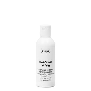 Après-shampoing au lait de chèvre Ziaja avec kératine 200 ml