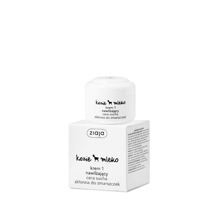 Crème de jour hydratante au lait de chèvre Ziaja 50 ml