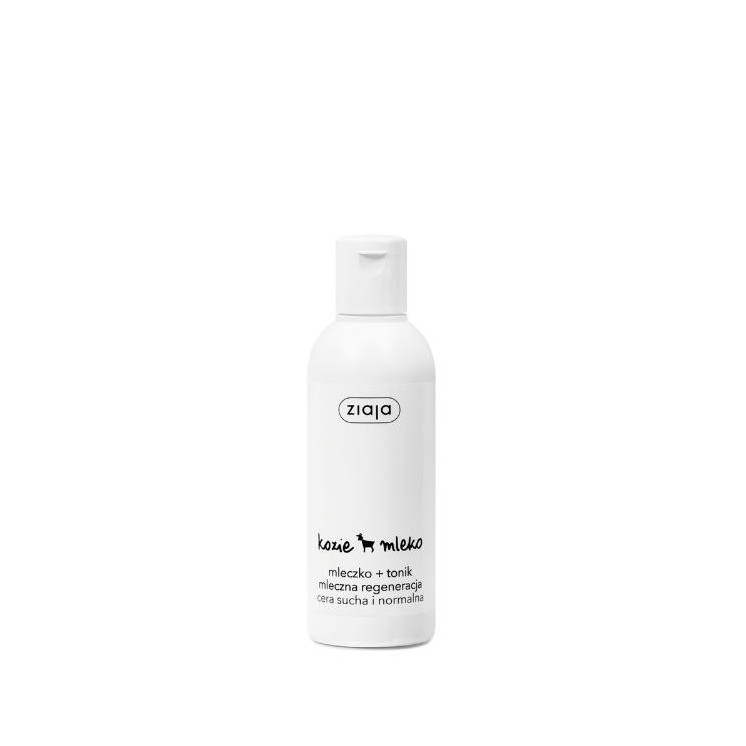 Ziaja Lait de chèvre + lait tonique régénérant 200 ml