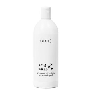 Gel lavant crémeux au lait de chèvre Ziaja , bain de lait 500 ml Gel lavant crémeux au lait de chèvre Ziaja , bain de lait 500 ml
