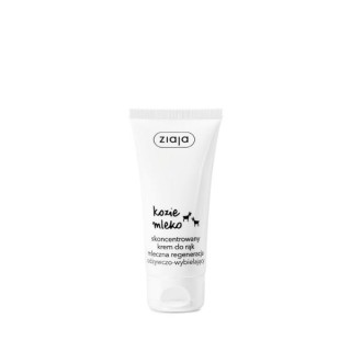 Ziaja Crème Mains Concentrée au Lait de Chèvre Nourrissante et Blanchissante Régénération Lactée 50 ml