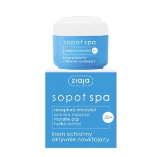 Ziaja Sopot Spa Crème protectrice visage hydratante active 50 ml
