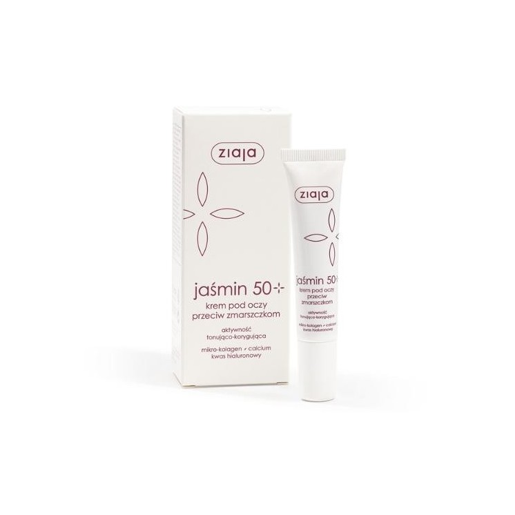 Crème contour des yeux anti-rides au jasmin Ziaja 15 ml