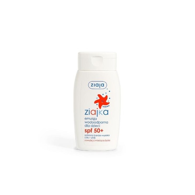 Ziaja Sun Водостійкий сонцезахисний крем для дітей з SPF50 + UVA + UVB дуже високим захистом 125 мл