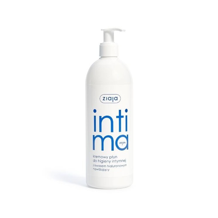 Ziaja Intima Creamy liquid for intimate hygiene with hyaluronic acid 500 ml