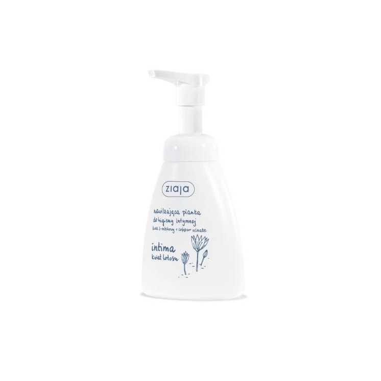 Ziaja Intima Nawilżająca Pianka do higieny intymnej Kwiat Lotosu 250 ml