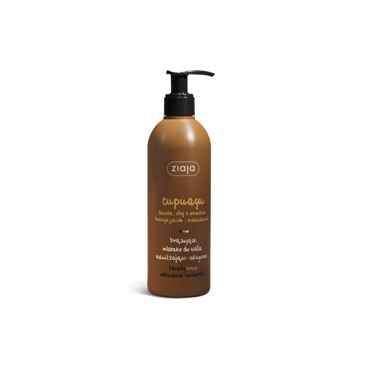 Ziaja Cupuacu Lait corporel hydratant et nourrissant bronzant 300 ml