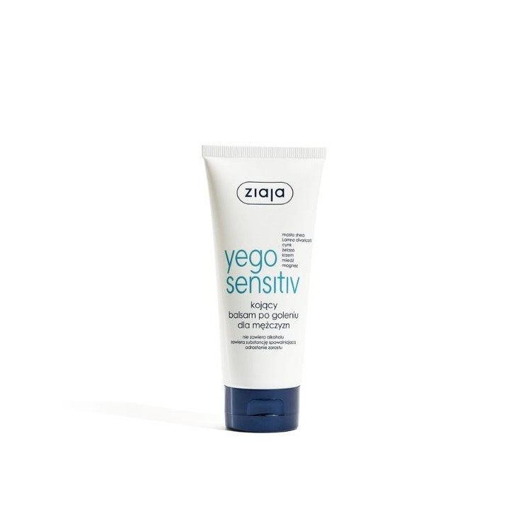 Ziaja Yego Sensitiv Verzachtende Aftershave Balsem voor Mannen 75 ml