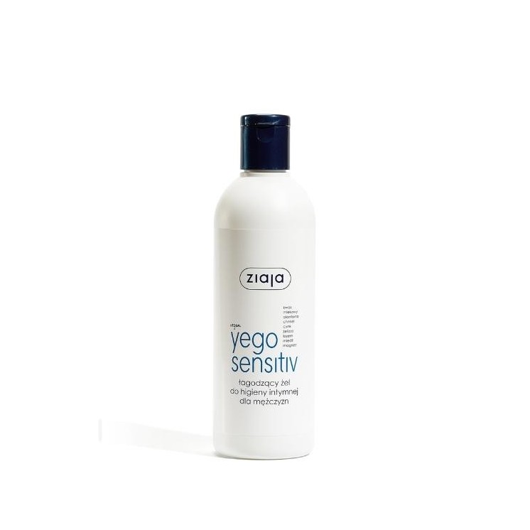 Gel d'hygiène intime apaisant Ziaja Yego Sensitiv pour homme 300 ml