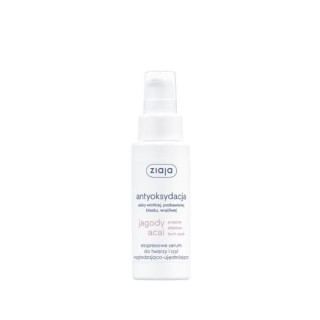 Ziaja Acai Berries Express Serum for face and neck smoothing and firming 50 ml Ziaja Acai Berries Express Serum for face and neck smoothing and firming 50 ml