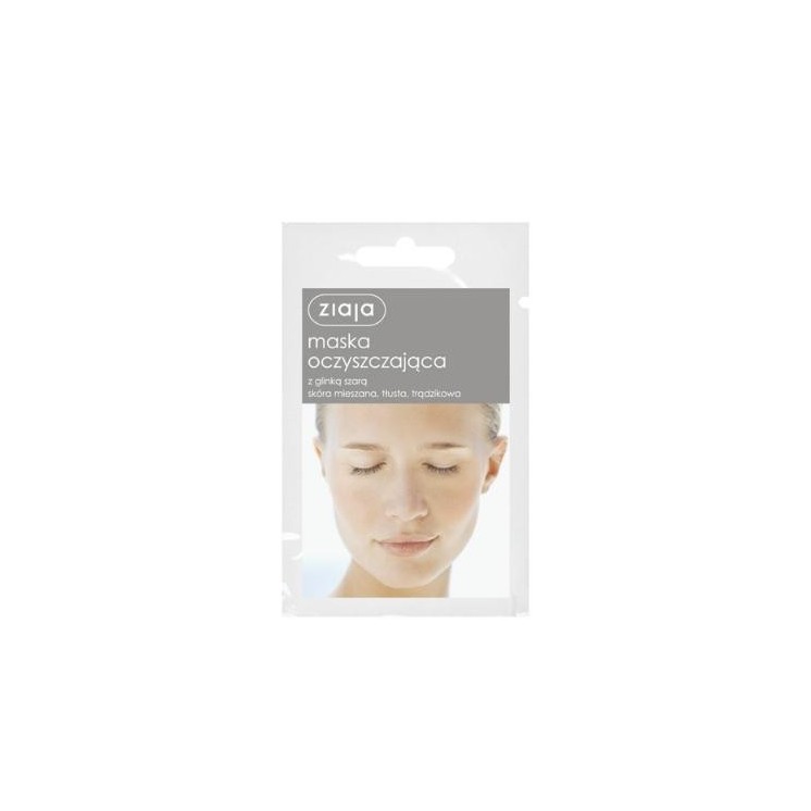 Ziaja Cleansing face mask with grey clay 7 ml