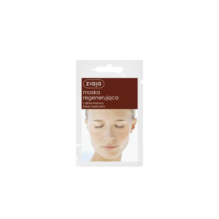 Ziaja Regenerierende Gesichtsmaske mit brauner Tonerde 7 ml