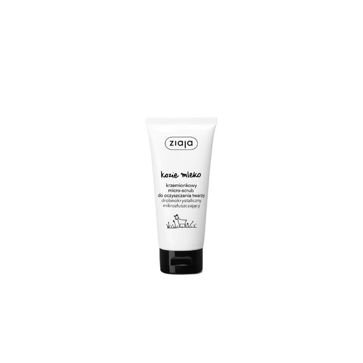 Мікроскраб для обличчя з козячим молоком та кремнеземом Ziaja Fine Crystal Micro-Exfoliant 75 мл