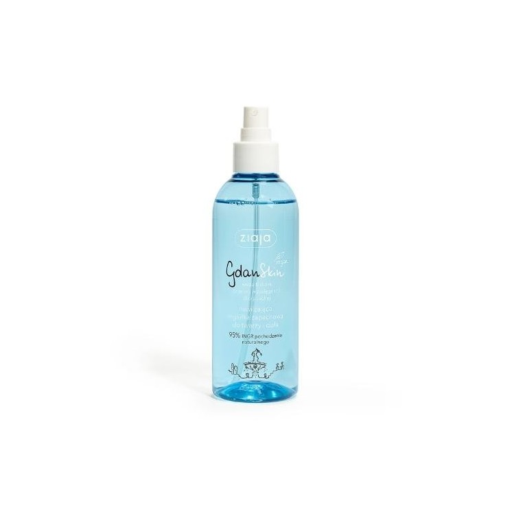 Ziaja GdanSkin Brume parfumée hydratante pour le visage et le corps 200 ml