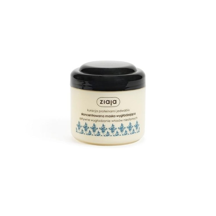 Ziaja Silk Masque capillaire concentré traitement lissant aux protéines de soie 200 ml