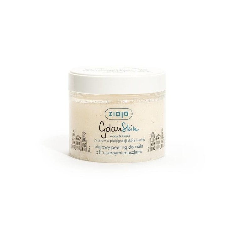 Ziaja GdanSkin Oil Peeling mit zerstoßenen Muscheln 300 ml