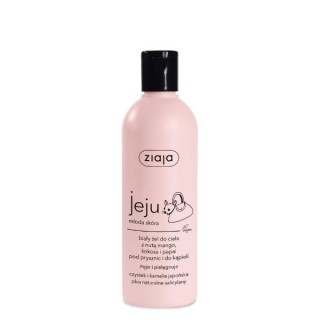 Gel douche i do bain Ziaja Jeju blanc 300 ml
