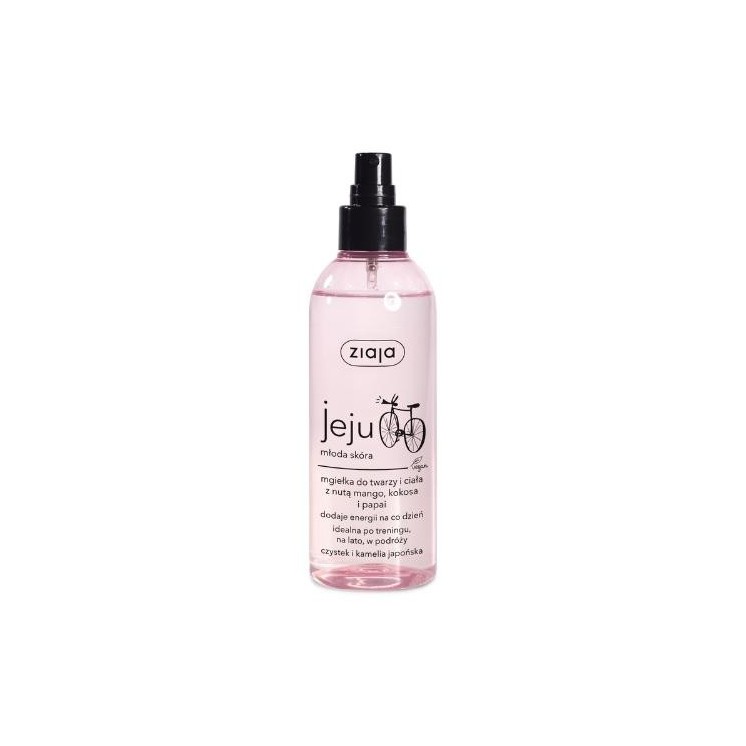 Brume visage et corps Ziaja Jeju 200 ml