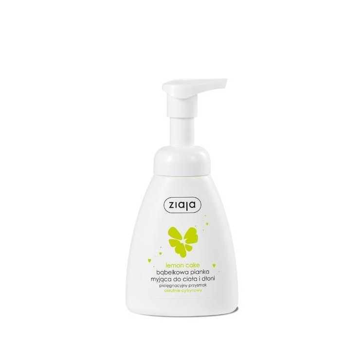 Mousse lavante corps et mains Ziaja Lemon Cake 250 ml