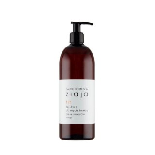 Ziaja Baltic Home Spa Fit Żel 3w1 do mycia twarzy, ciała i włosów 500 ml