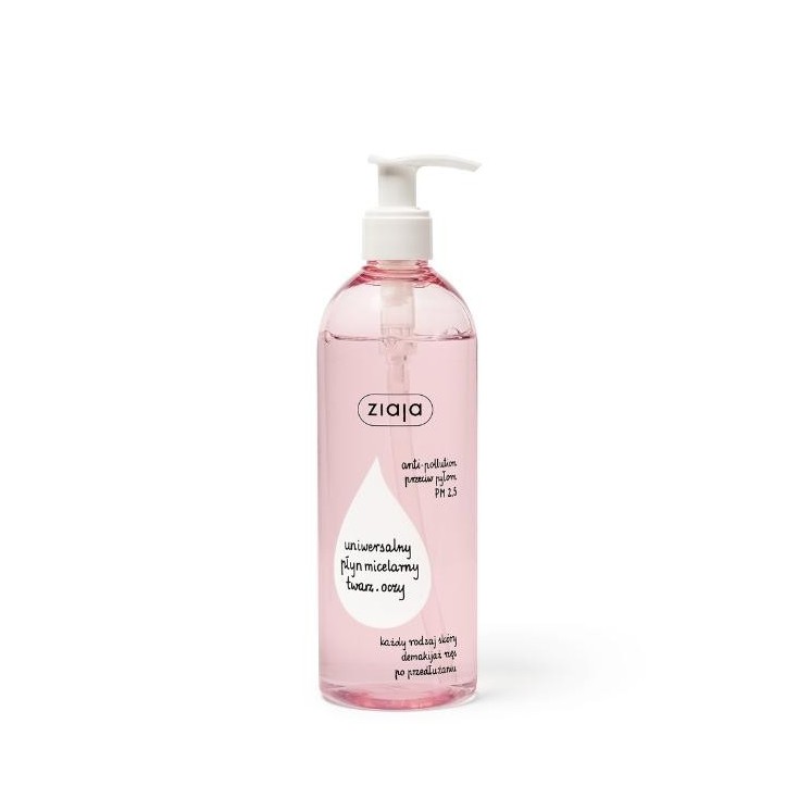 Ziaja Démaquillant Universel Fluide Micellaire Visage, Yeux 390 ml