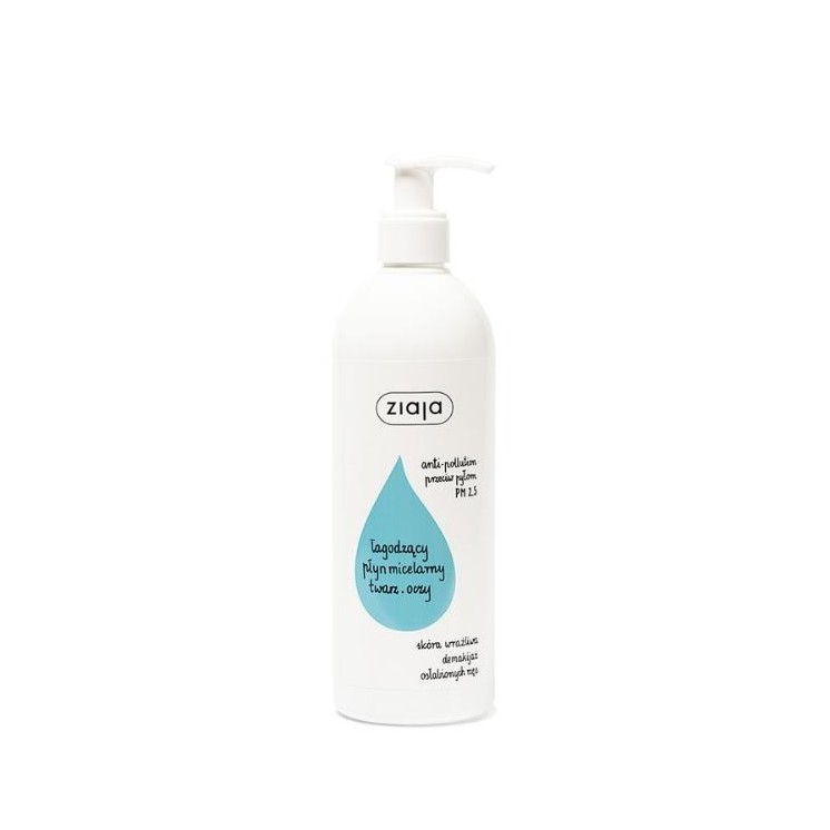 Ziaja Fluide Micellaire Démaquillant Apaisant visage, yeux 390 ml