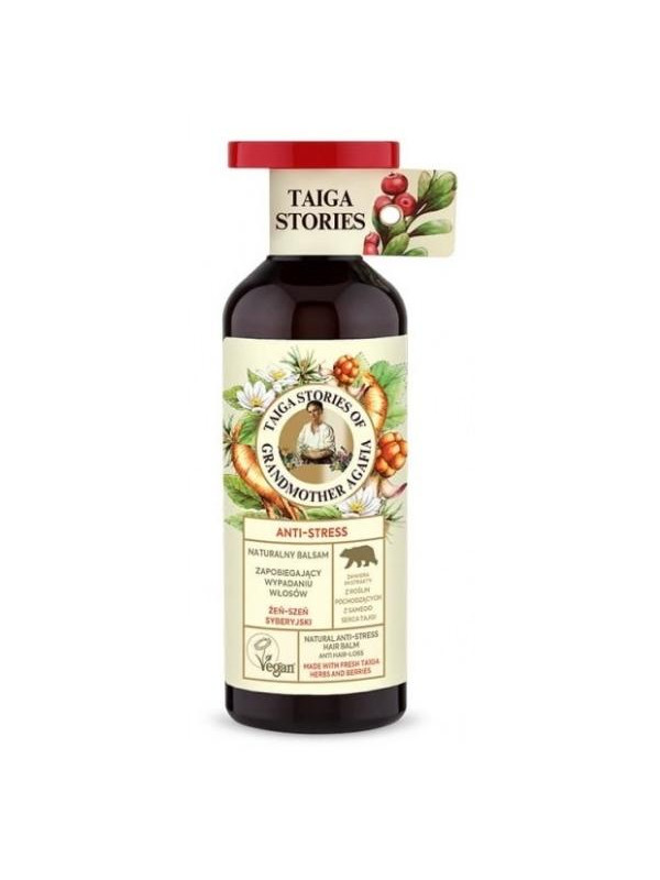 Babuszka Agafia Taiga Stories Natural Hair Balm with Siberian Ginseng 500 ml