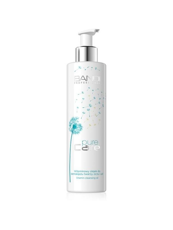 Bandi Pure Care vitamine gezichts-, oog- en lipmake-up remover olie 200 ml