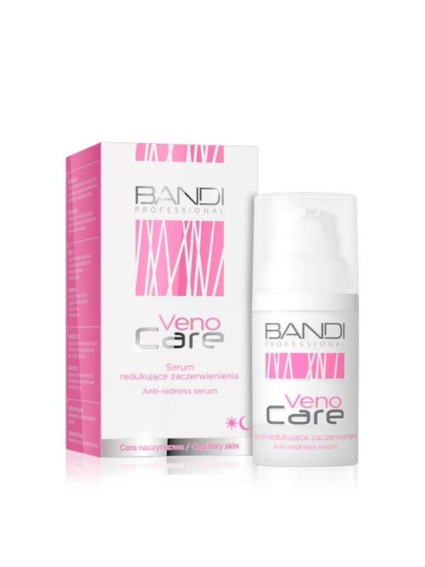 Bandi Veno Care Serum для обличчя, що зменшує почервоніння та покращує тон шкіри 30 мл