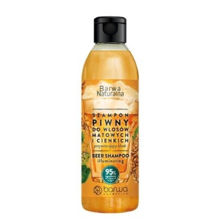 Barwa Naturalna Restores Shine Beer Hair Shampoo 300 ml