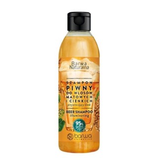 Barwa Naturalna , restoring shine, Beer Shampoo 300 ml