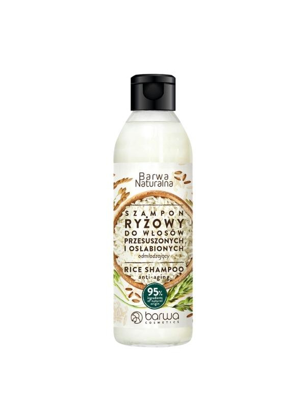 Barwa Naturalna rejuvenating Rice Hair Shampoo 300 ml