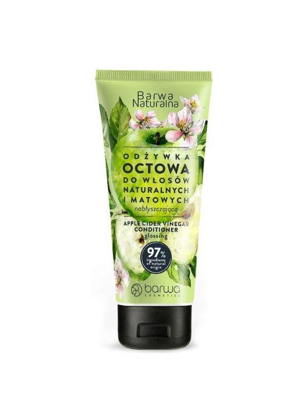 Кондиціонер для волосся Barwa Naturalna Shining Vinegar Hair Conditioner в тюбику 200 мл