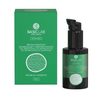 BasicLab Acidumis Peeling voor het verminderen en verfijnen van onvolkomenheden 30 ml