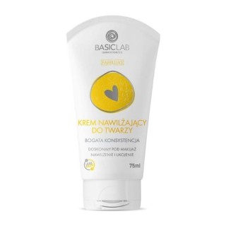 BasicLab Famillias Moisturizing face cream Rich texture 75 ml