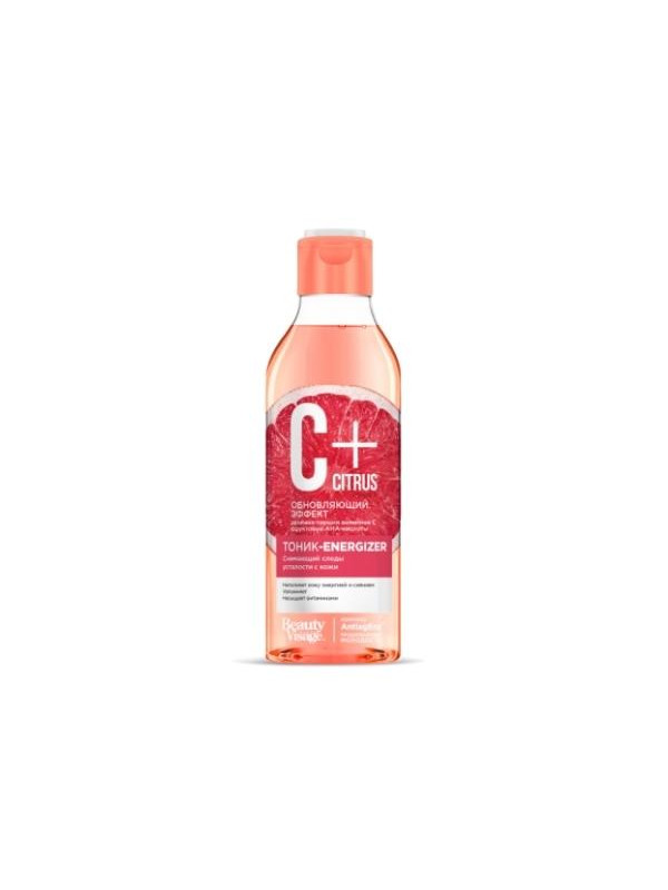 Beauty Visage C + Citrus Tonik do twarzy z kwasami AHA 245 ml