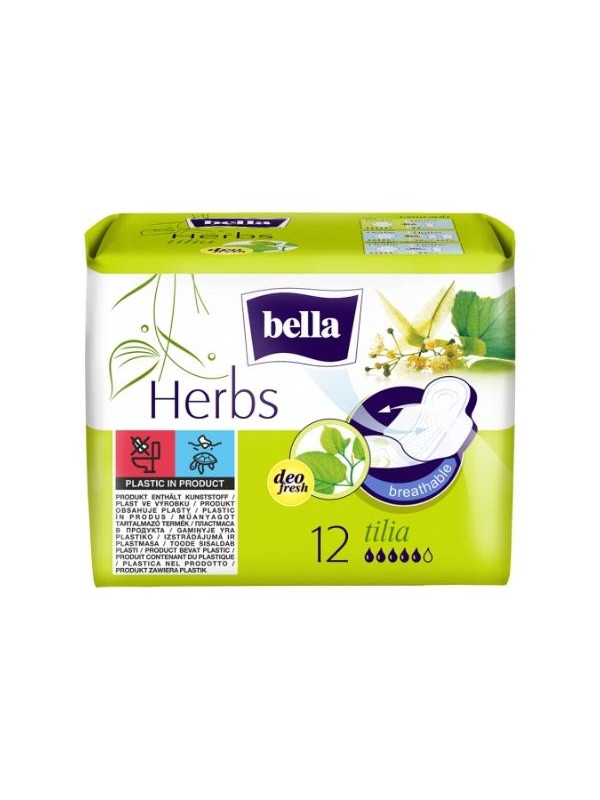 Гігієнічні прокладки Bella Herbs Tilia lipden flower 12 шт