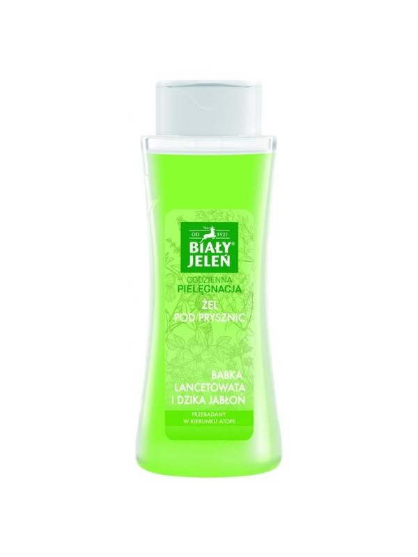 Biały Jeleń Shower gel with plantain and dzik apple 250 ml