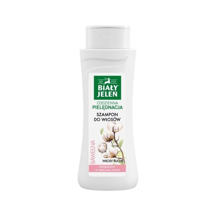 Biały Jeleń Haarshampoo met puur katoen 300 ml